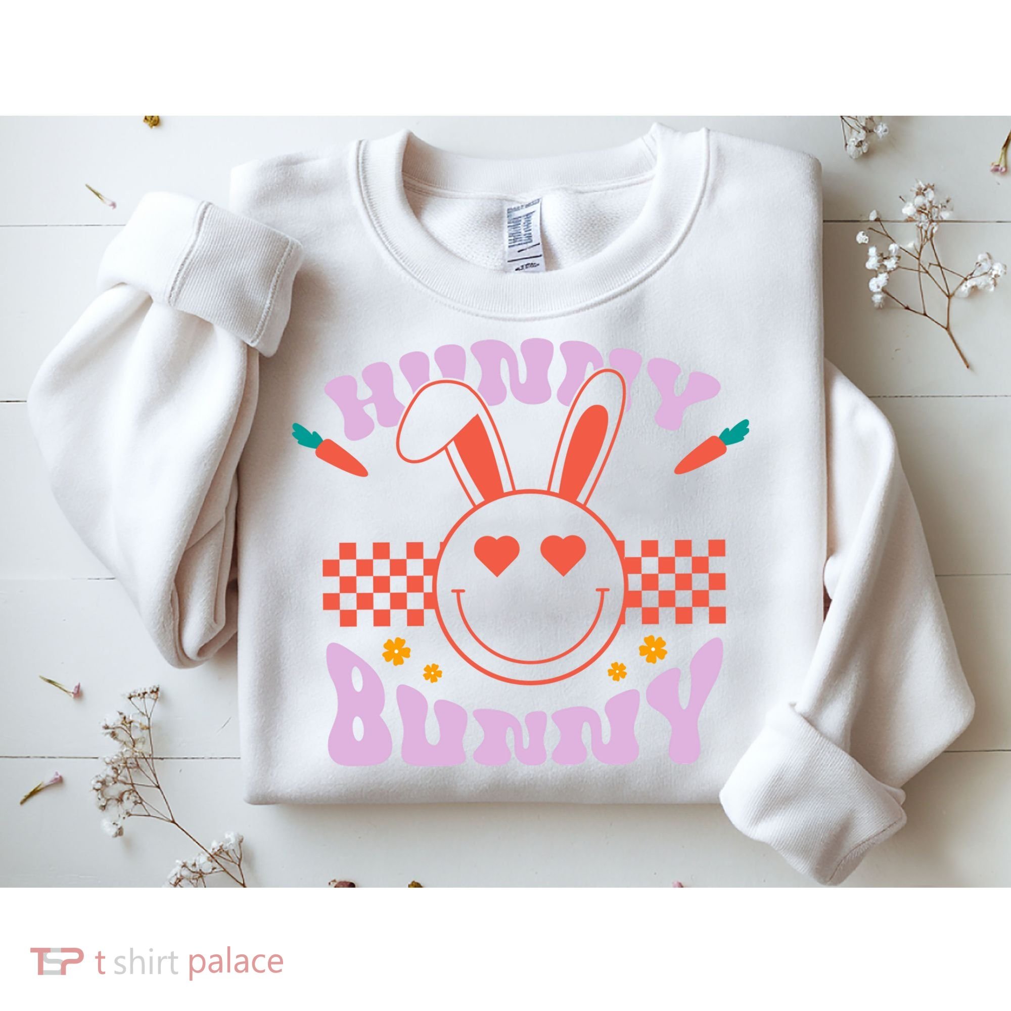 Hunny Bunny Retro Easter Holiday Sweatshirt