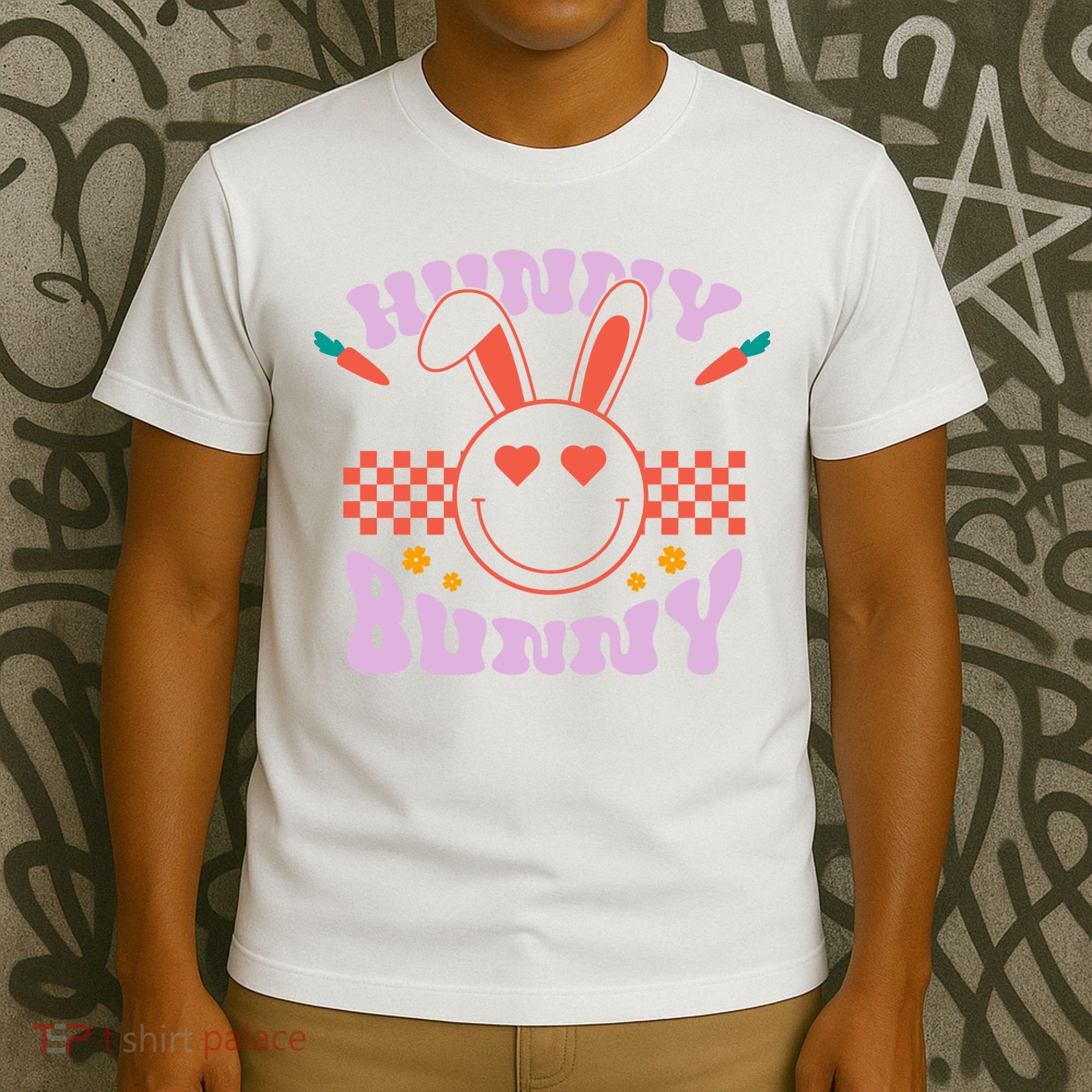 Hunny Bunny Retro Easter Holiday T-Shirt