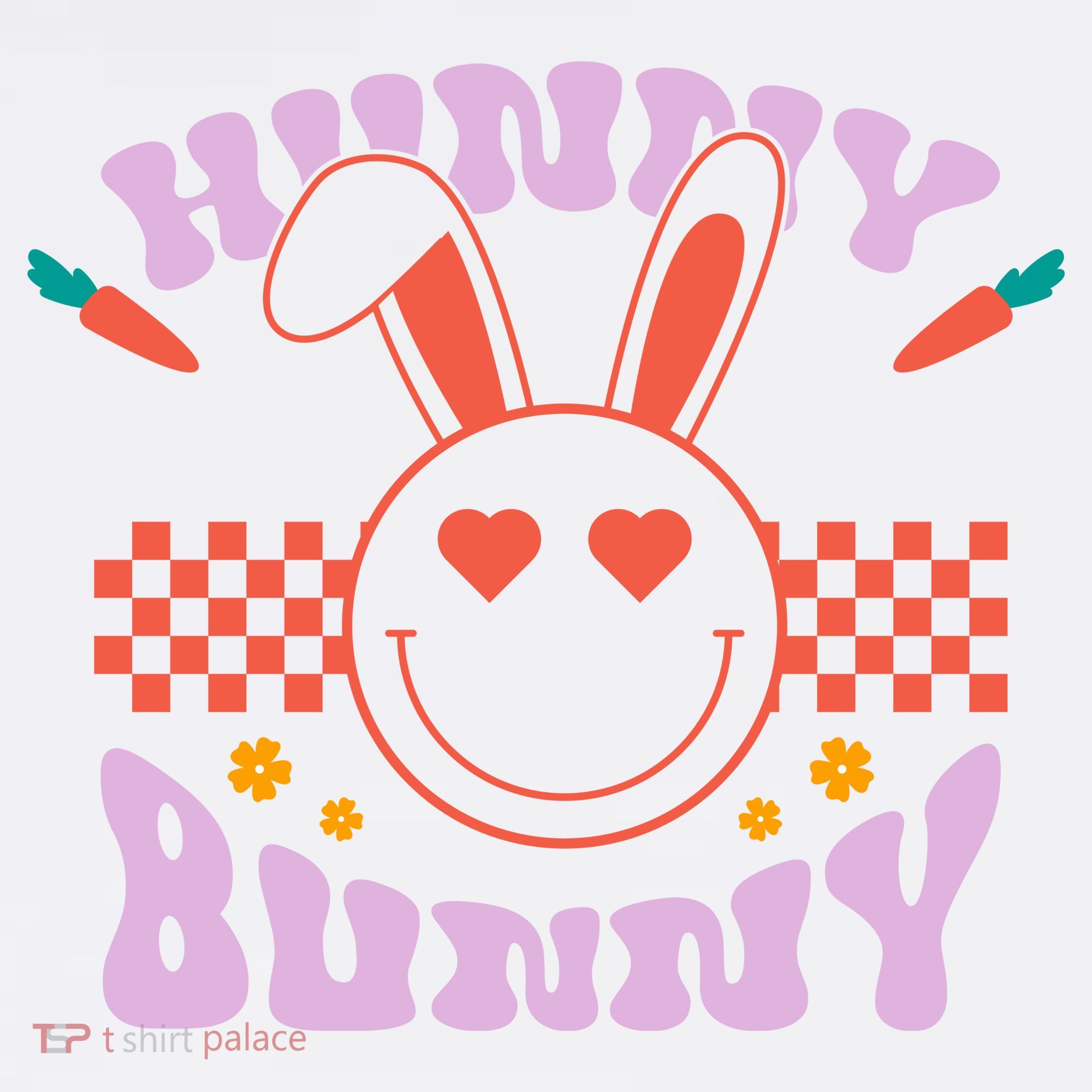 Hunny Bunny Retro Easter Holiday T-Shirt