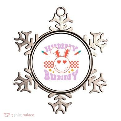 Hunny Bunny Retro Easter Holiday Ornament