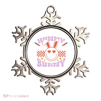 Hunny Bunny Retro Easter Holiday Ornament