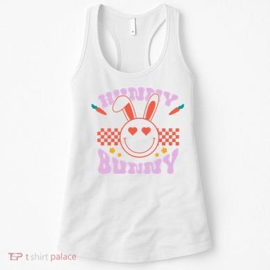 Hunny Bunny Retro Easter Holiday Women's Tank Top