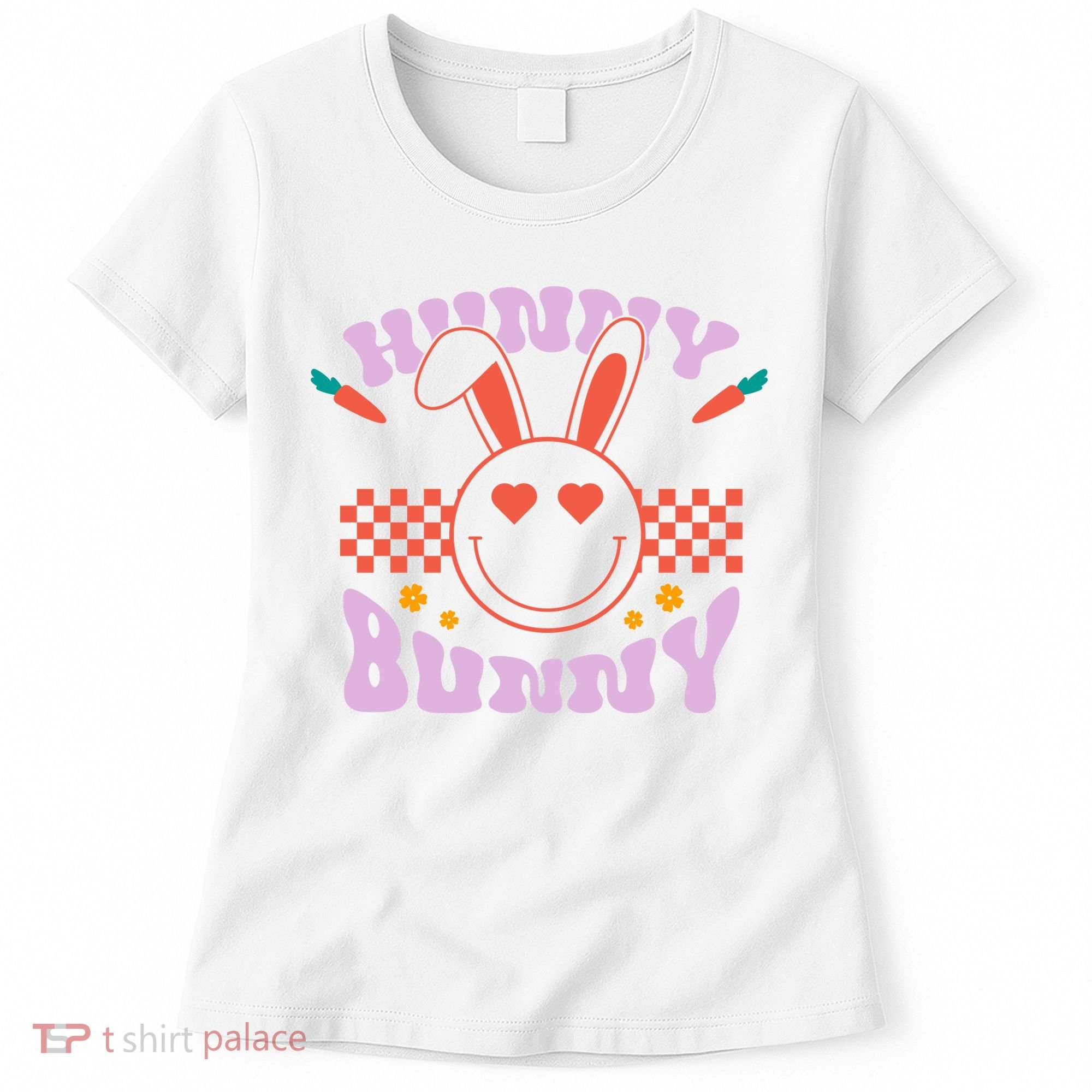 Hunny Bunny Retro Easter Holiday Women's T-Shirt