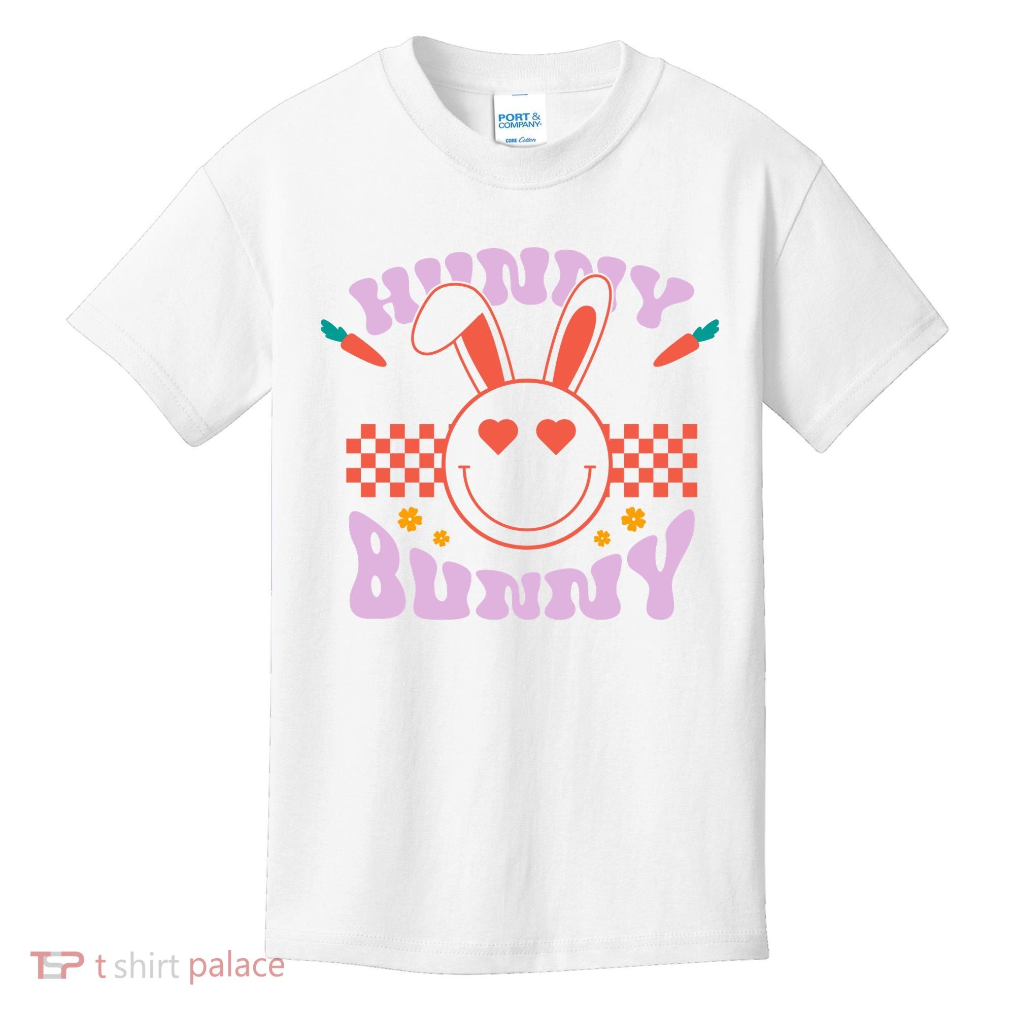 Hunny Bunny Retro Easter Holiday Kids T-Shirt