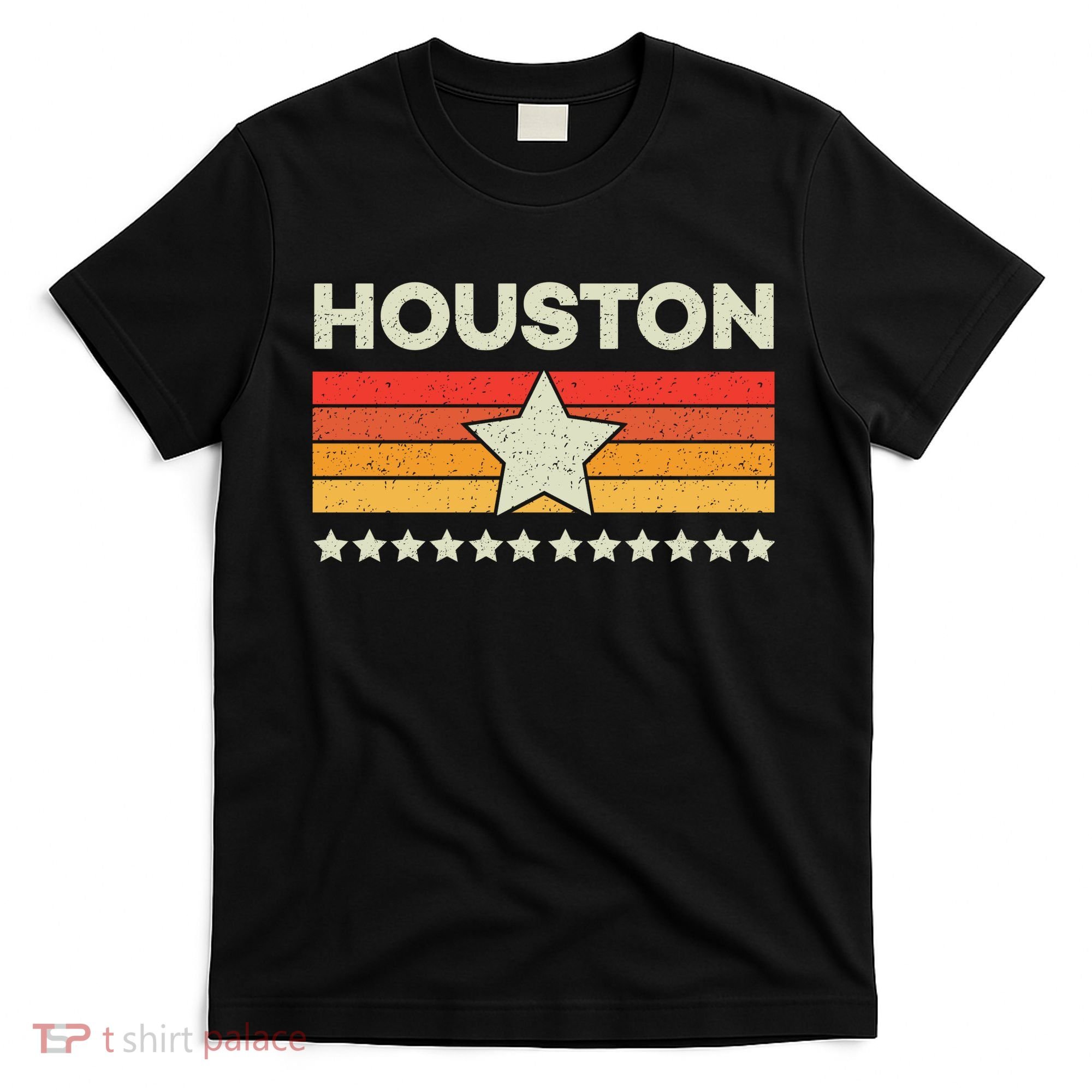 Houston Baseball Retro Vintage T-Shirt