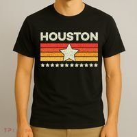 Houston Baseball Retro Vintage T-Shirt thumb 3