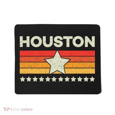 Houston Baseball Retro Vintage Mousepad