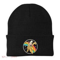 Happy Banana Rainbow Japan Style Otaku Kawaii Vaporwave Funny Gift Beanie thumb 0
