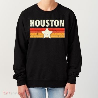 Houston Baseball Retro Vintage Gift Women's Sweatshirt