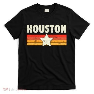 Houston Baseball Retro Vintage Gift T-Shirt