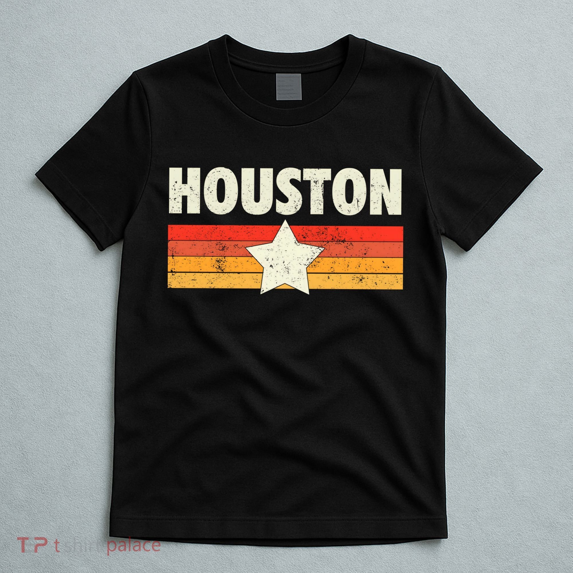 Houston Baseball Retro Vintage Gift T-Shirt