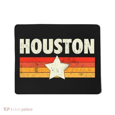 Houston Baseball Retro Vintage Gift Mousepad