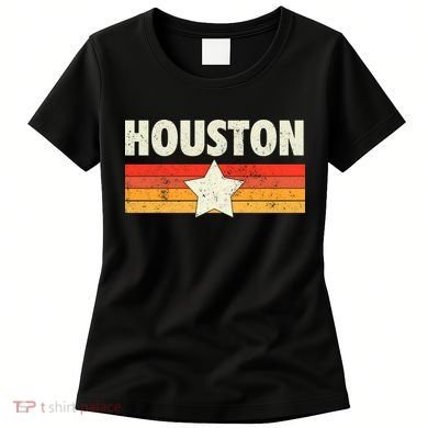 Houston Baseball Retro Vintage Gift Women's T-Shirt