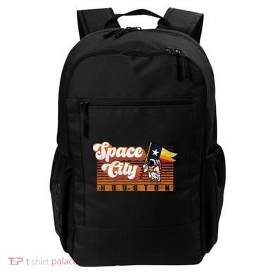 Houston Baseball Space City Astronaut Retro Distressed Backpack