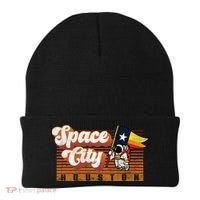 Houston Baseball Space City Astronaut Retro Distressed Beanie thumb 0