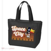 Houston Baseball Space City Astronaut Retro Distressed Tote Bag thumb 3