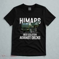 Himars Best Solution Against Orcks Army Ukarine USA T-Shirt thumb 5