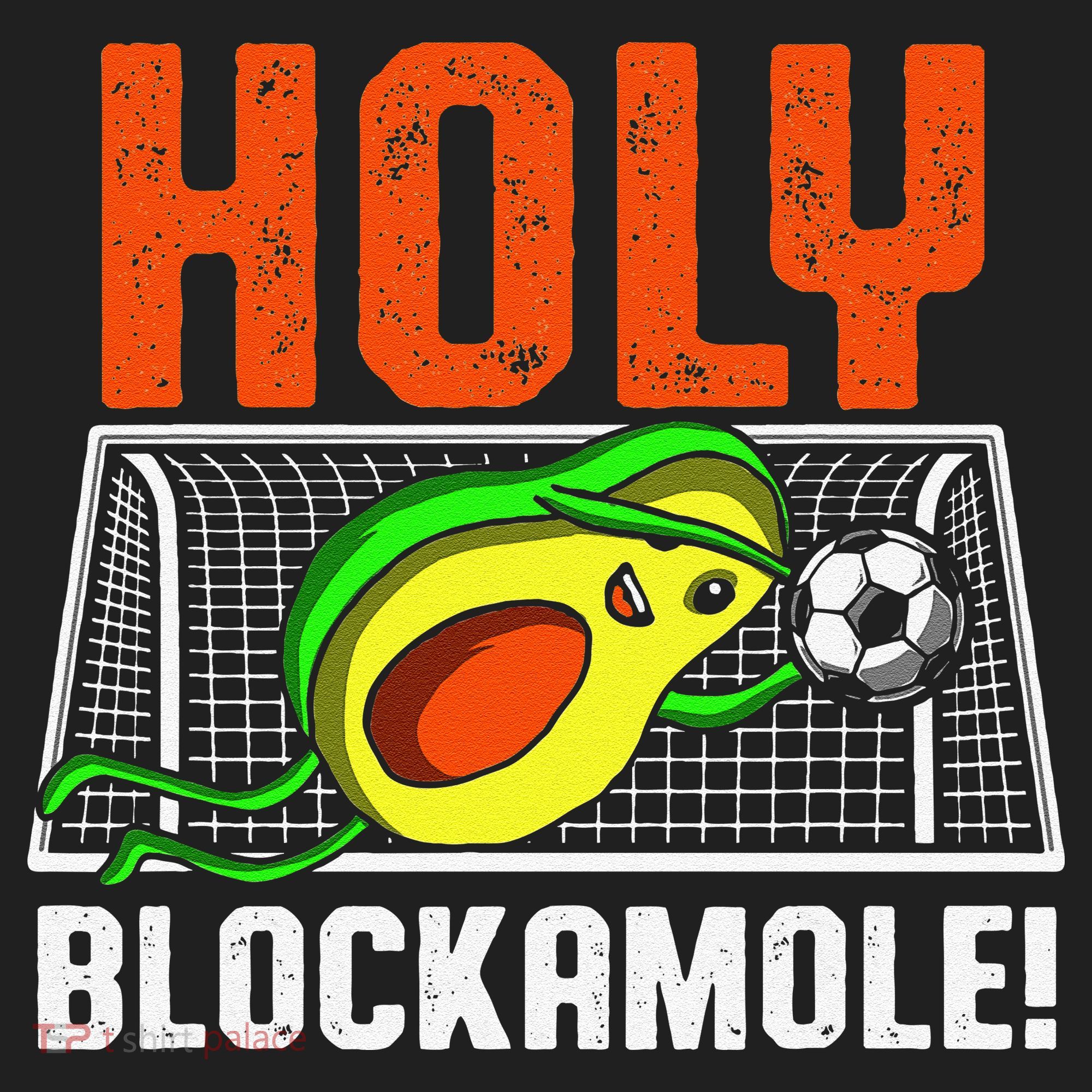 Holy Blockamole Soccer Blocker Funny Avocado Goalie Beanie