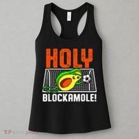 Holy Blockamole Soccer Blocker Funny Avocado Goalie Women's Tank Top thumb 3