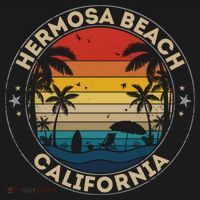 Hermosa Beach Souvenir Gift California Reminder Gift Ornament thumb 1
