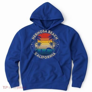 Hermosa Beach Souvenir Gift California Reminder Gift Hoodie