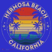 Hermosa Beach Souvenir Gift California Reminder Gift Sweatshirt thumb 3