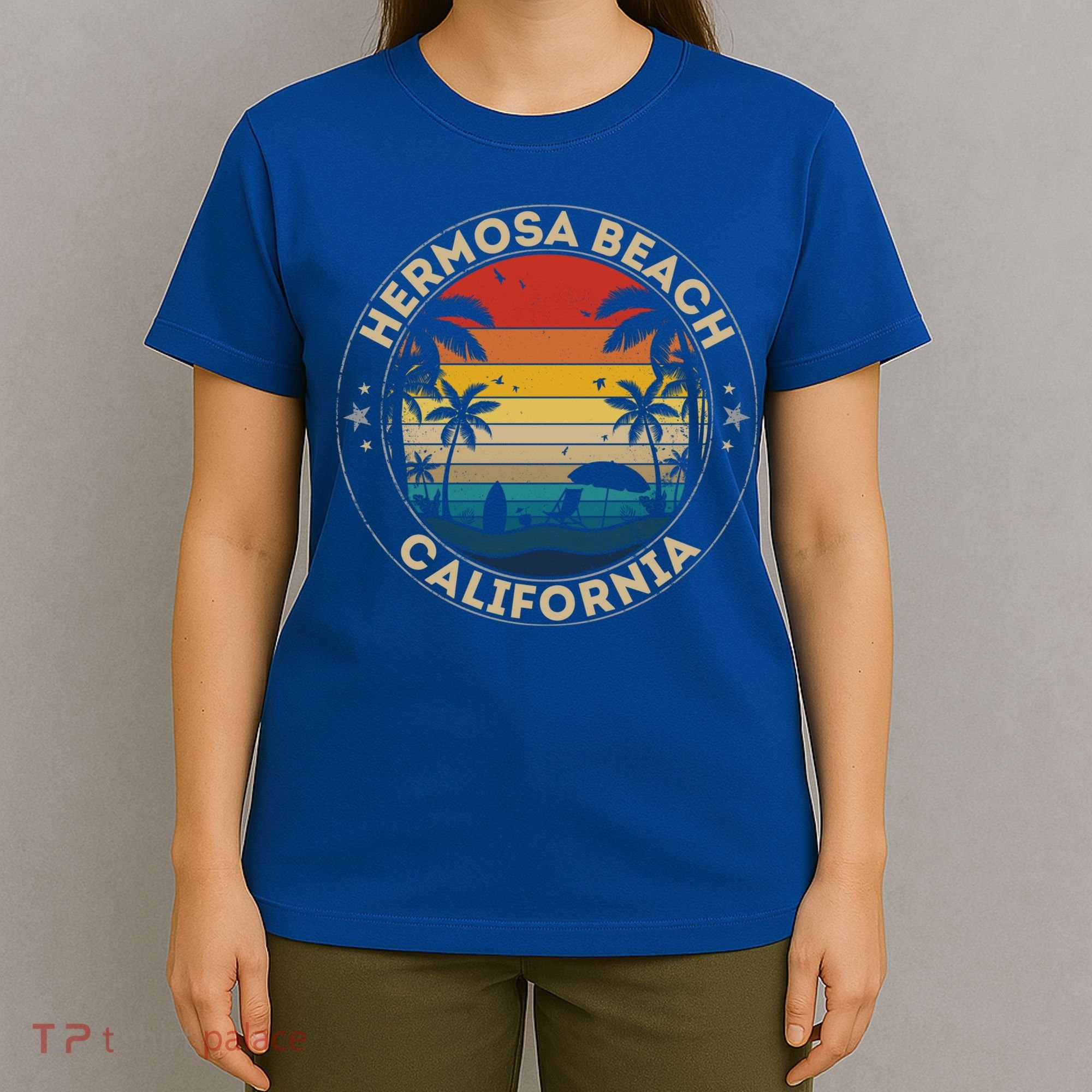 Hermosa Beach Souvenir Gift California Reminder Gift T-Shirt