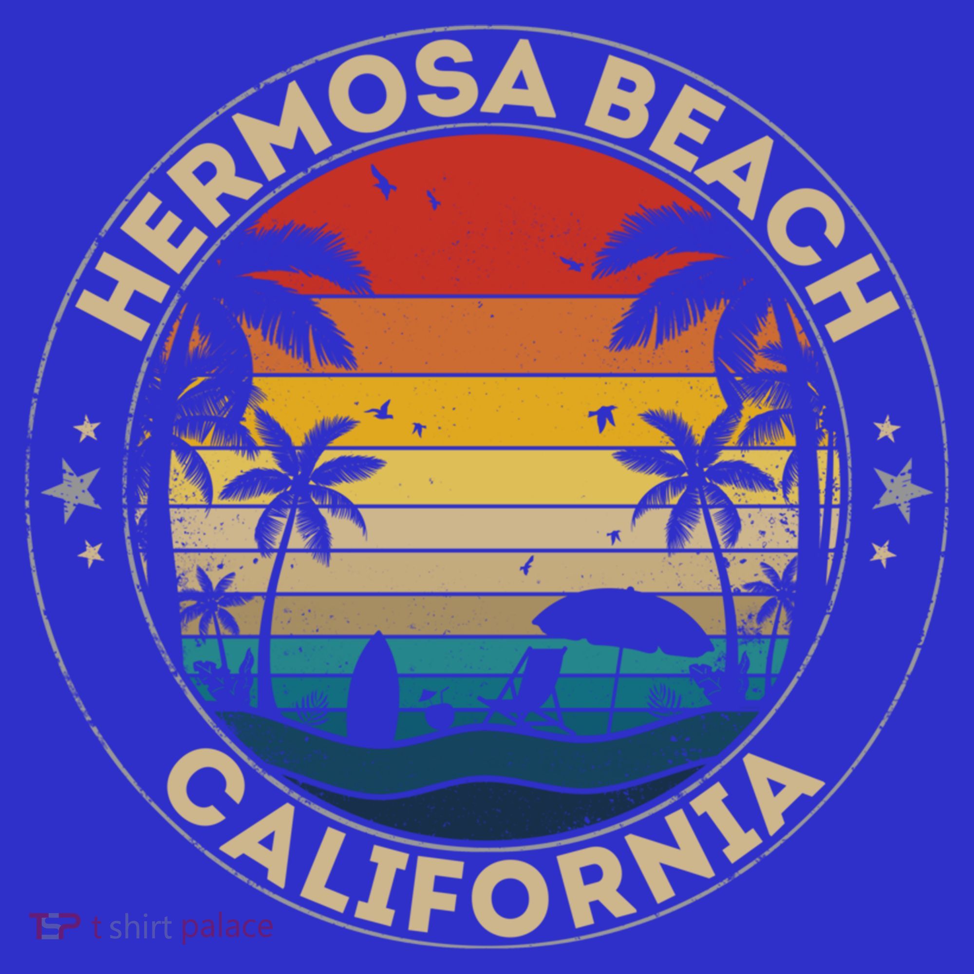 Hermosa Beach Souvenir Gift California Reminder Gift Women's Tank Top