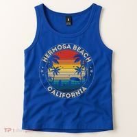 Hermosa Beach Souvenir Gift California Reminder Gift Tank Top thumb 2