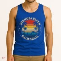 Hermosa Beach Souvenir Gift California Reminder Gift Tank Top thumb 3
