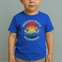 Hermosa Beach Souvenir Gift California Reminder Gift Toddler T-Shirt thumb 2