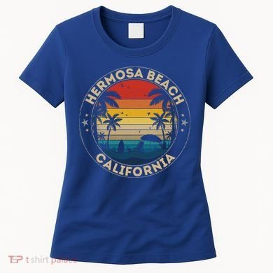 Hermosa Beach Souvenir Gift California Reminder Gift Women's T-Shirt