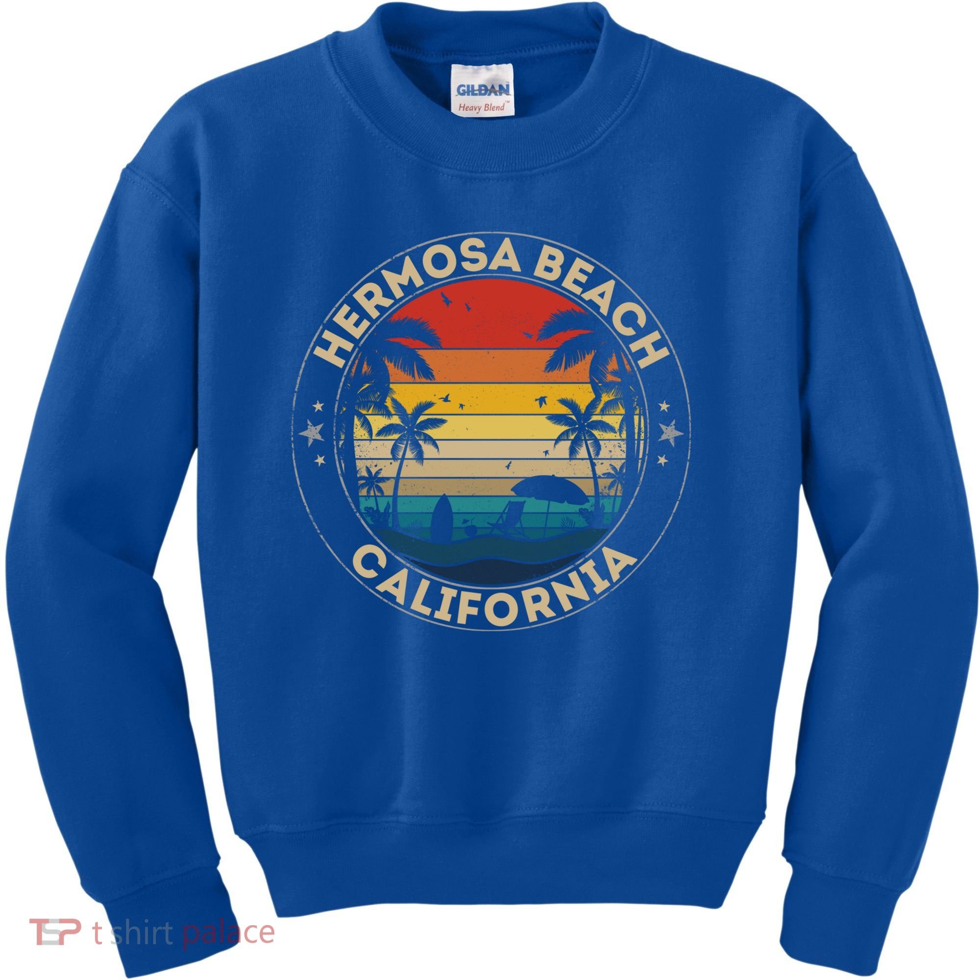 Hermosa Beach Souvenir Gift California Reminder Gift Kids Sweatshirt