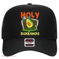 Holy Blockamole Soccer Blocker Funny Avocado Goalie Hat thumb 0