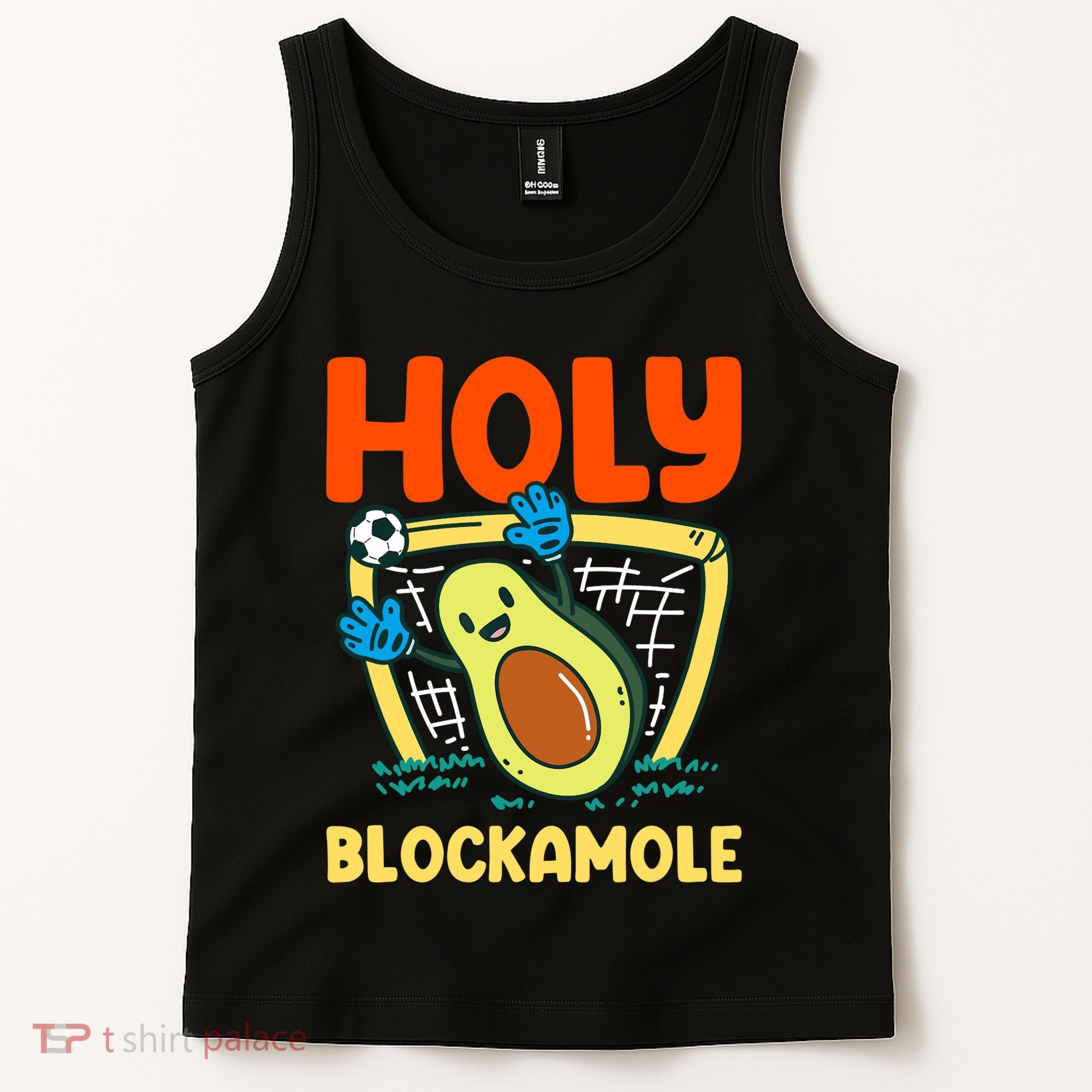 Holy Blockamole Soccer Goalkeeper Soccer Goalie Tank Top