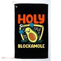 Holy Blockamole Soccer Goalkeeper Soccer Goalie Golf Towel thumb 0