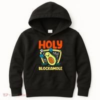 Holy Blockamole Soccer Goalkeeper Soccer Goalie Kids Hoodie thumb 0