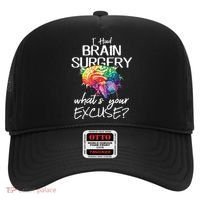 Had Brain Surgery Excuse Brain Surgery Survivor Gift Hat thumb 0