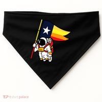 Houston Baseball Space City Astronaut Texas Flag USA-Made Doggie Bandana thumb 0
