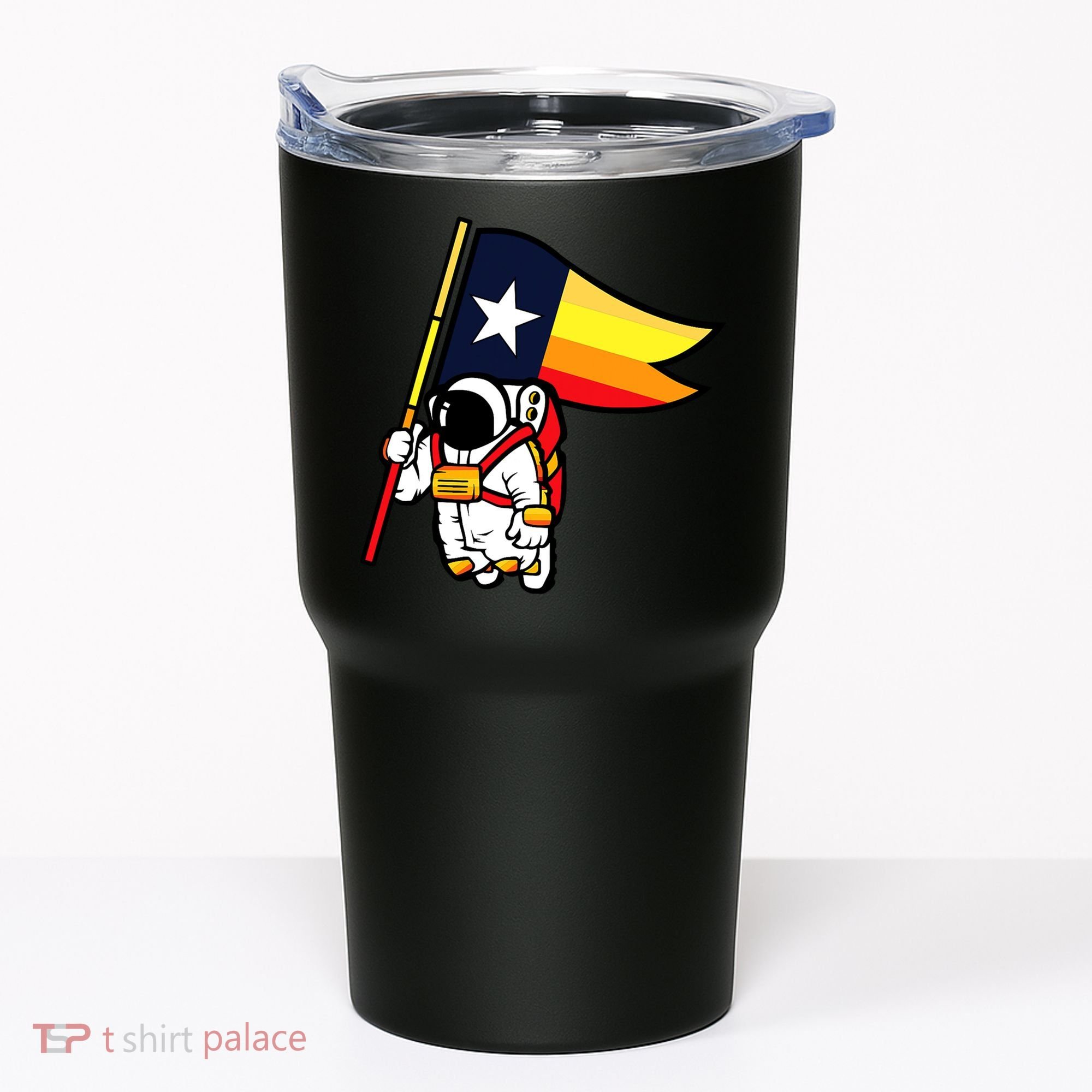 Houston Baseball Space City Astronaut Texas Flag Tumbler