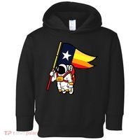 Houston Baseball Space City Astronaut Texas Flag Toddler Hoodie thumb 0