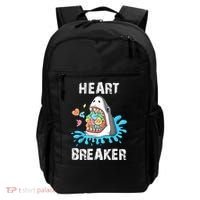 Heart Breaker Shark Funny Valentines Day Backpack thumb 0