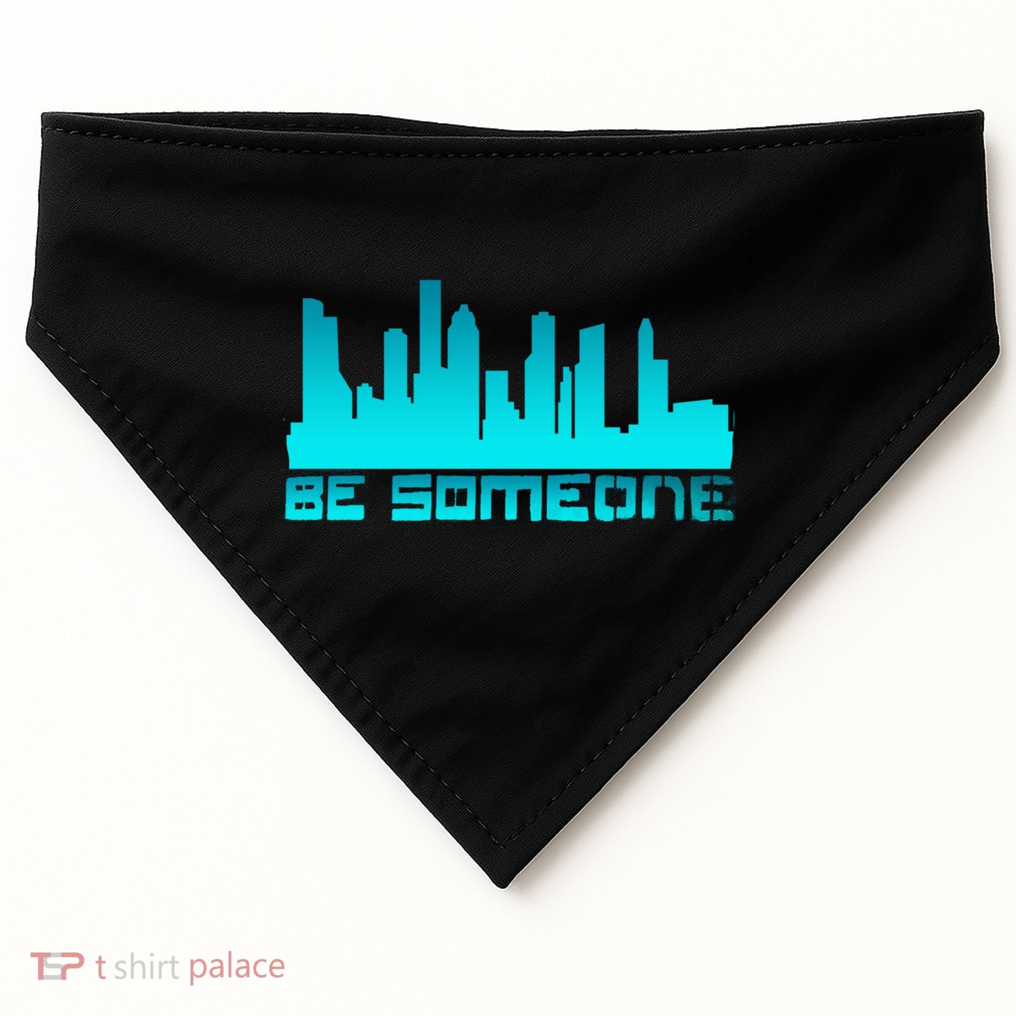 Houston Be Someone Bridge Houston Skyline Hgifttown Be Someone Gift USA-Made Doggie Bandana