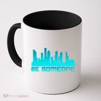 Houston Be Someone Bridge Houston Skyline Hgifttown Be Someone Gift Coffee Mug thumb 0