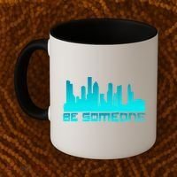 Houston Be Someone Bridge Houston Skyline Hgifttown Be Someone Gift Coffee Mug thumb 2