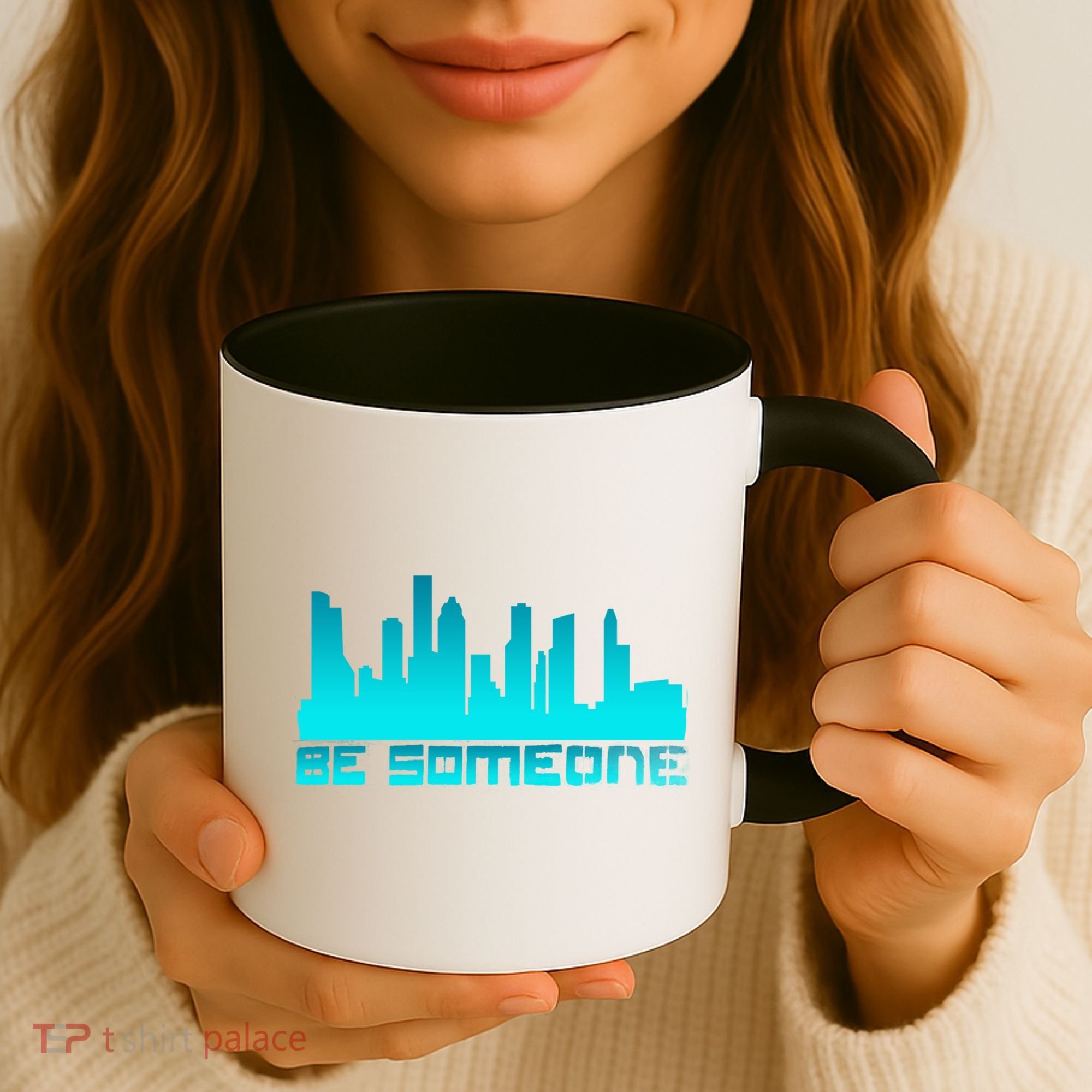 Houston Be Someone Bridge Houston Skyline Hgifttown Be Someone Gift Coffee Mug
