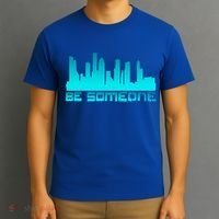Houston Be Someone Bridge Houston Skyline Hgifttown Be Someone Gift T-Shirt thumb 3
