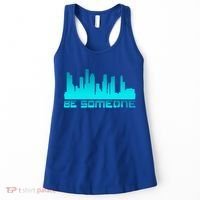 Houston Be Someone Bridge Houston Skyline Hgifttown Be Someone Gift Women's Tank Top thumb 0