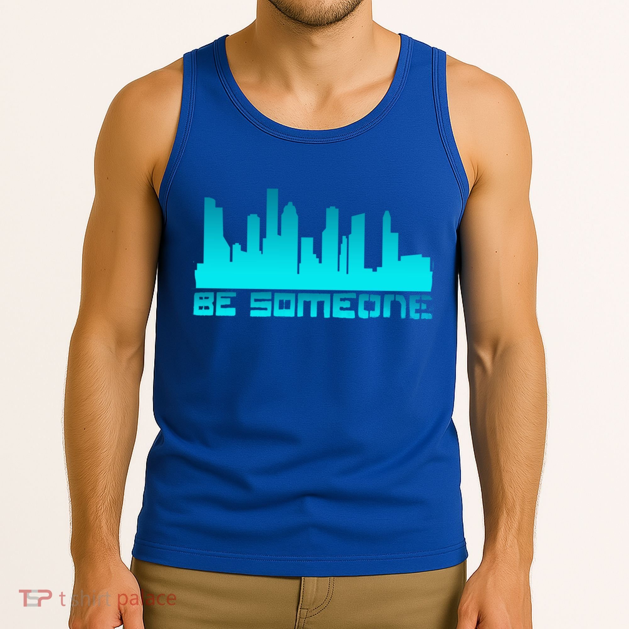 Houston Be Someone Bridge Houston Skyline Hgifttown Be Someone Gift Tank Top