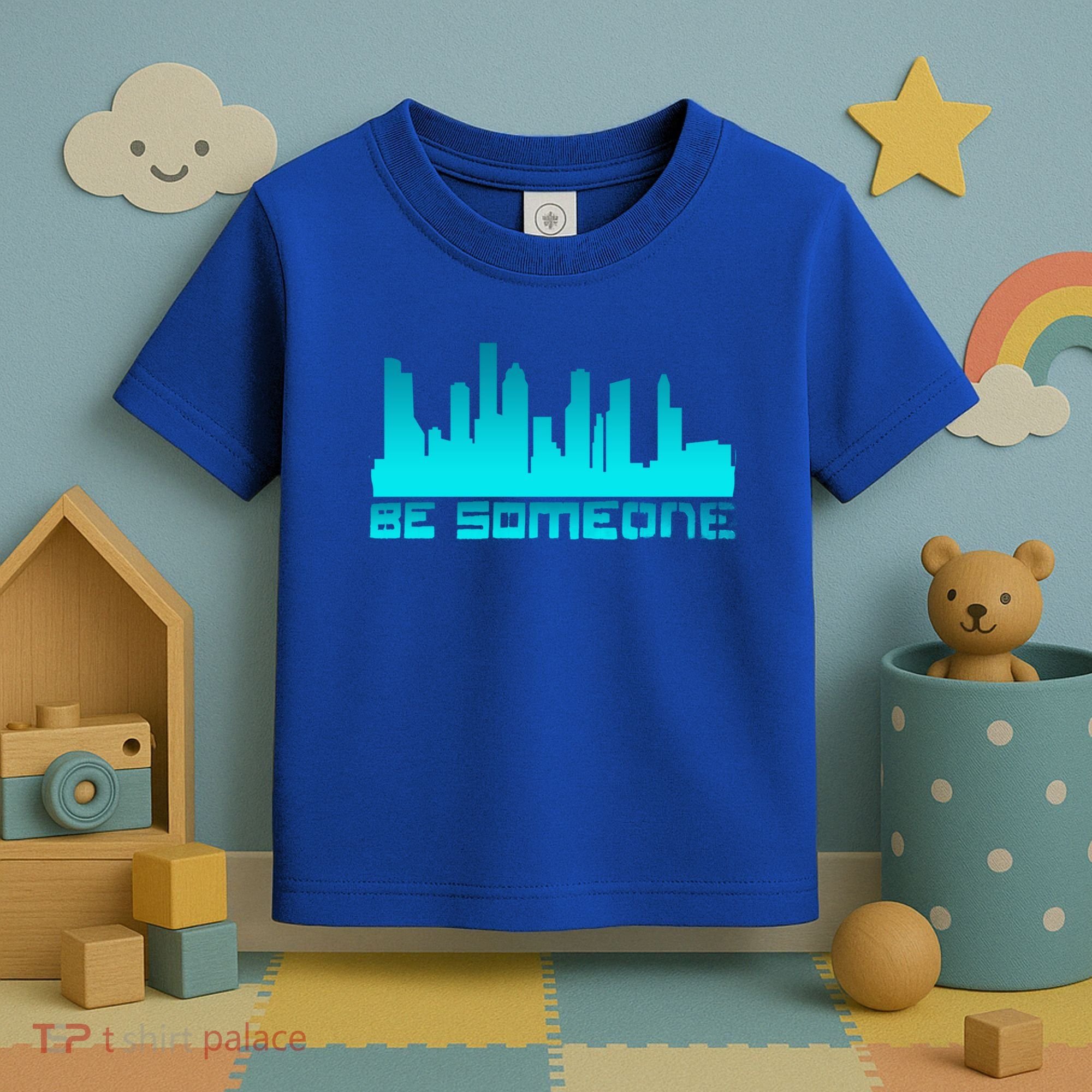 Houston Be Someone Bridge Houston Skyline Hgifttown Be Someone Gift Toddler T-Shirt